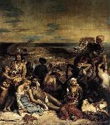 Eugene Delacroix The Massacre at Chios Germany oil painting artist